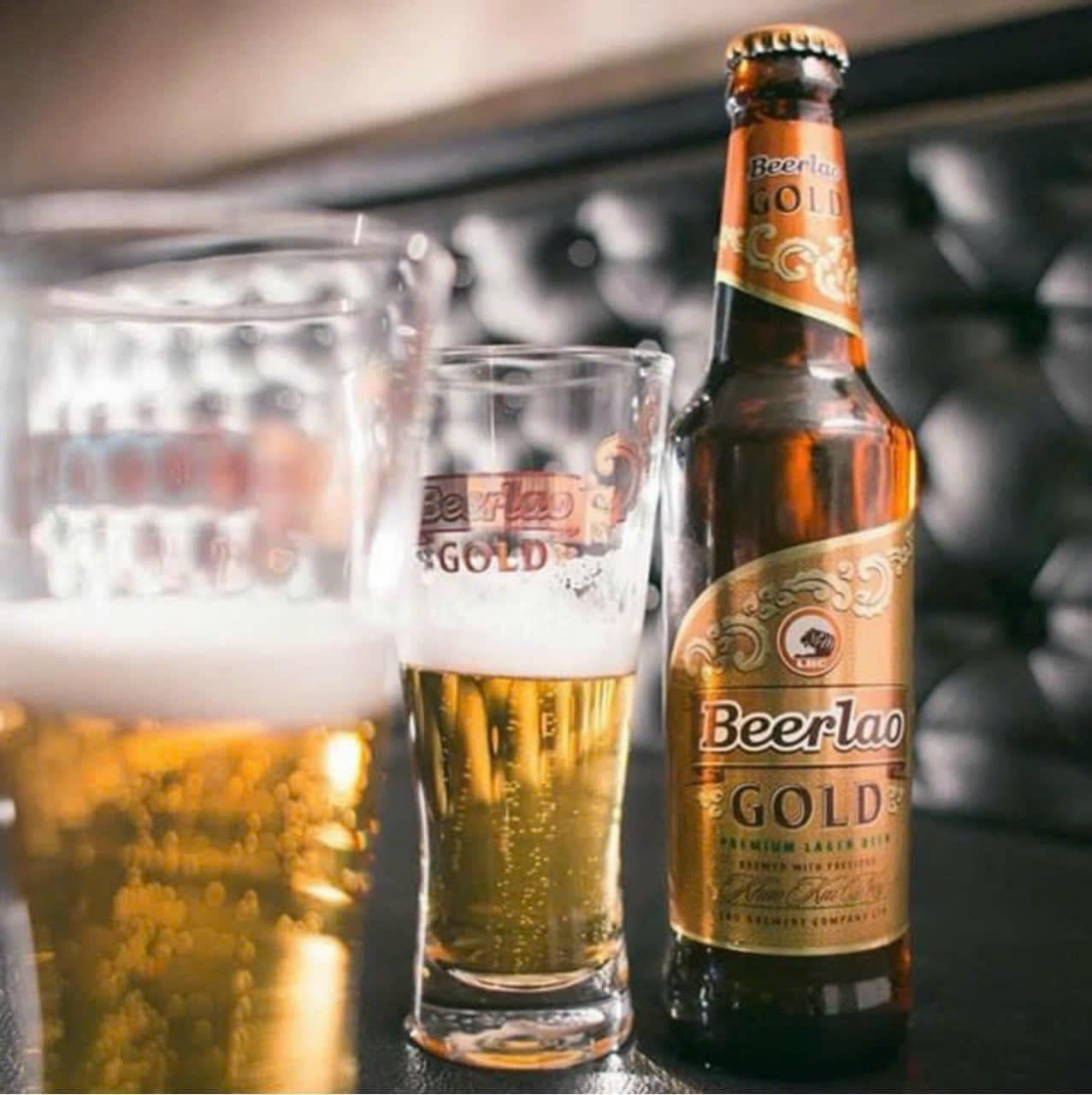 beer lao gold