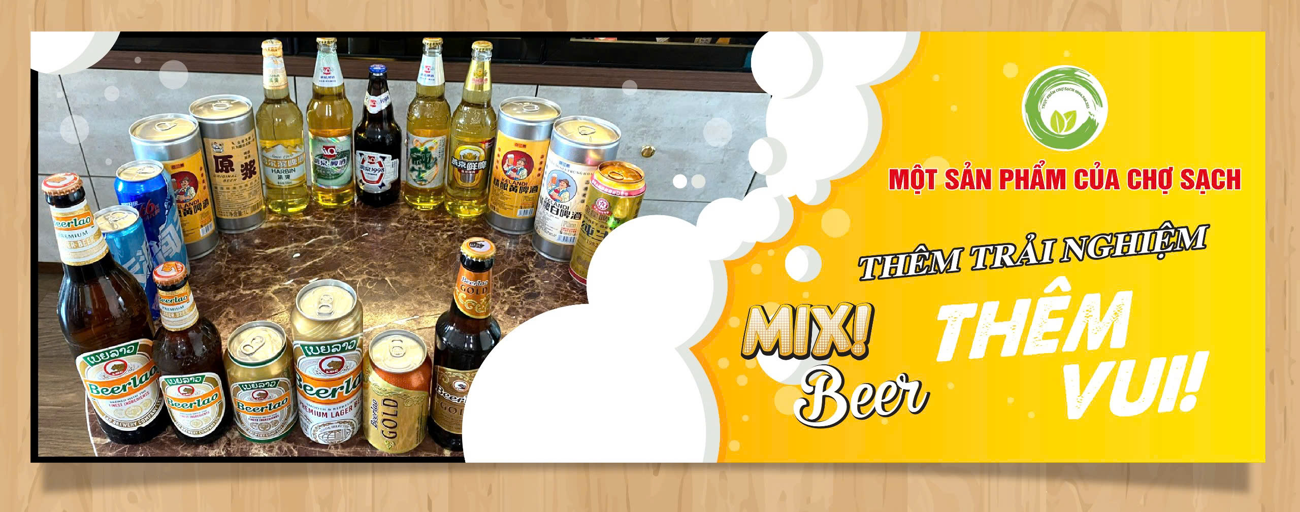 Bia Mix - Thêm trải nghiệm, thêm vui !